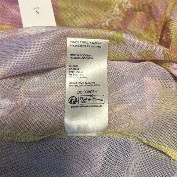 NWT Size XS - Anthropologie Mesh Short-Sleeve Top (NWT US$ 68) - Picture 6 of 8